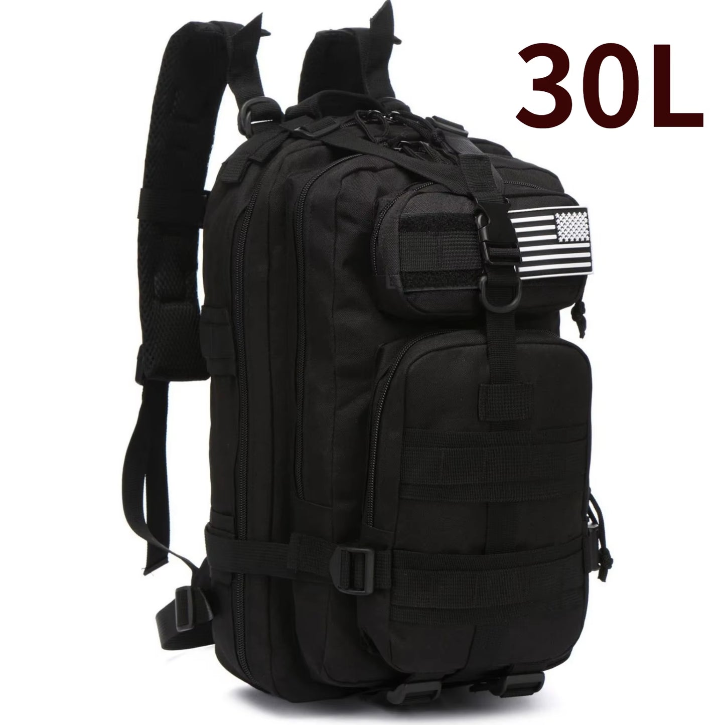 Versatile 30L/50L 1000D Nylon Waterproof Backpack for Trekking, Fishing, and Outdoor Adventures