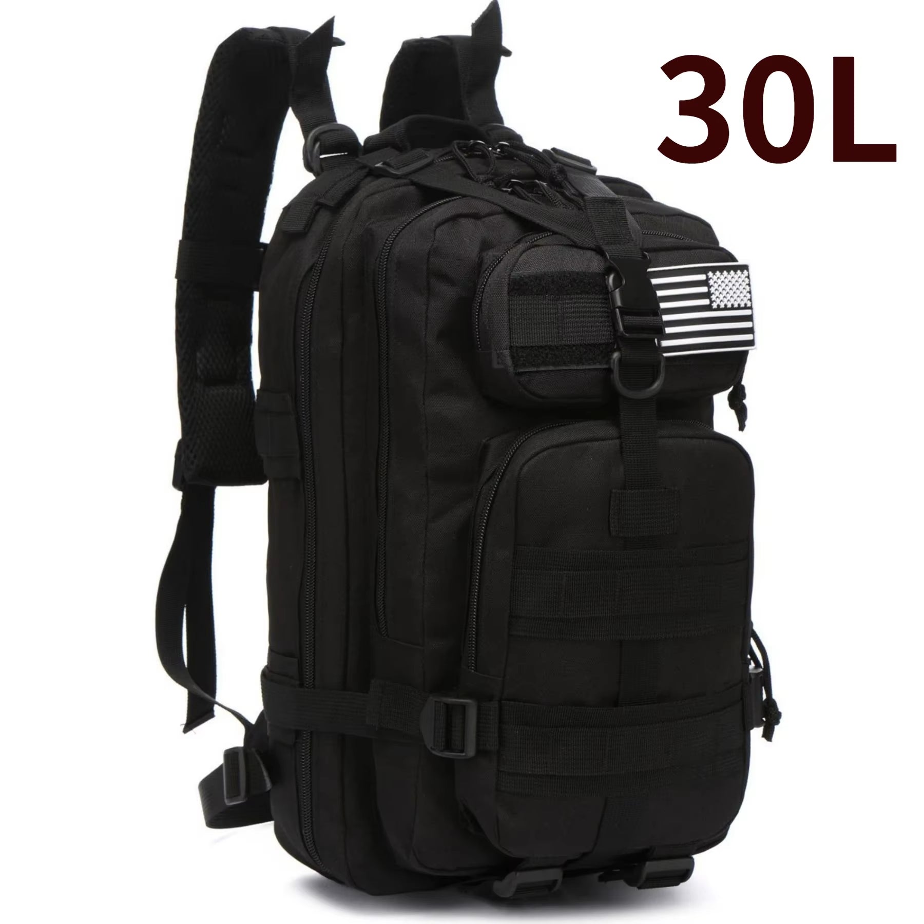 Versatile 30L/50L 1000D Nylon Waterproof Backpack for Trekking, Fishing, and Outdoor Adventures