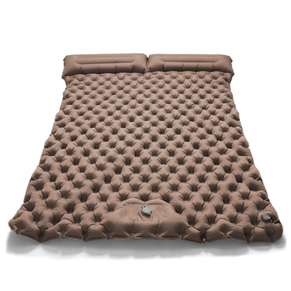 Experience Ultimate Comfort with Our Extra Wide Ultralight Double Inflatable Camping Mattress - Perfect for Couples and Road Trips!