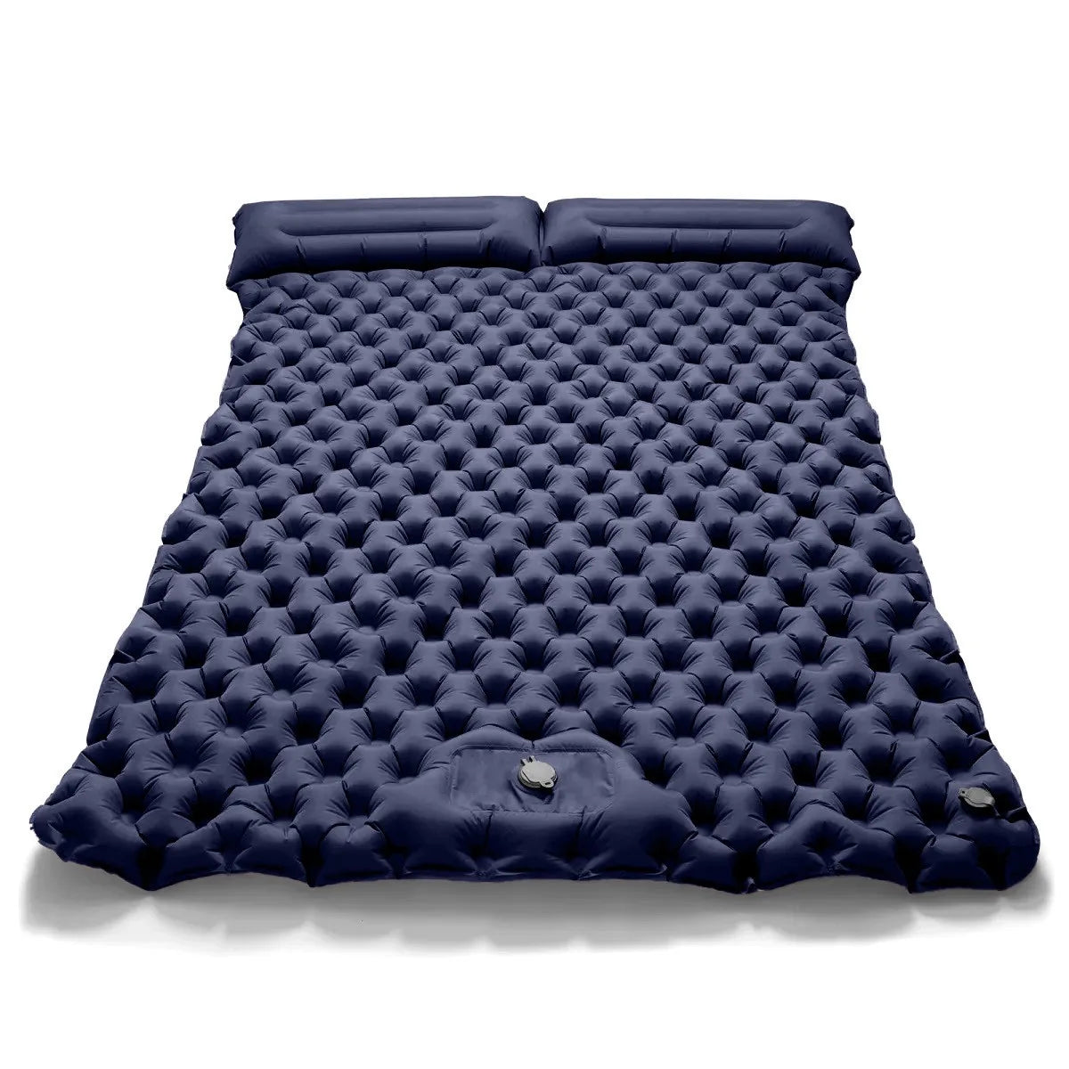 Experience Ultimate Comfort with Our Extra Wide Ultralight Double Inflatable Camping Mattress - Perfect for Couples and Road Trips!