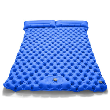 Experience Ultimate Comfort with Our Extra Wide Ultralight Double Inflatable Camping Mattress - Perfect for Couples and Road Trips!