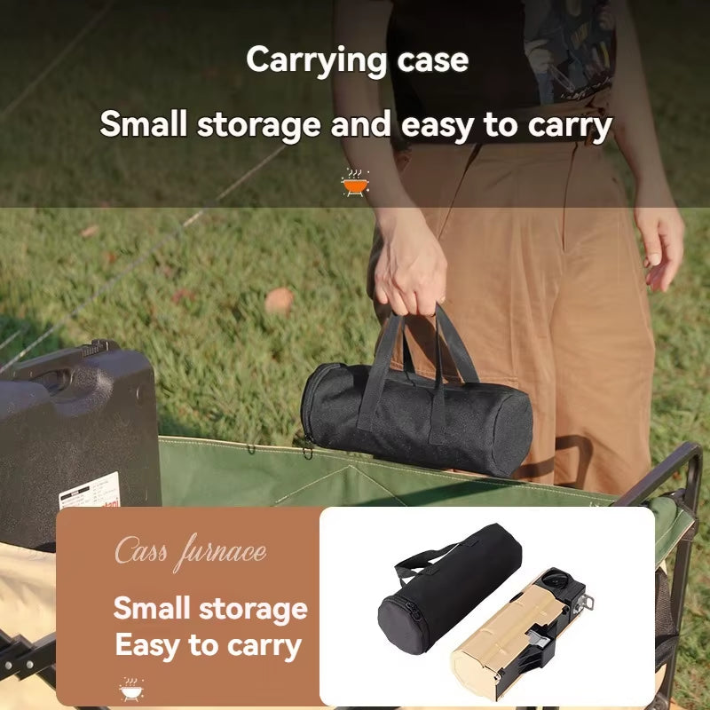 Experience the Great Outdoors with the 2670W Portable Camping Gas Stove – Your Ultimate Travel Cooking Companion